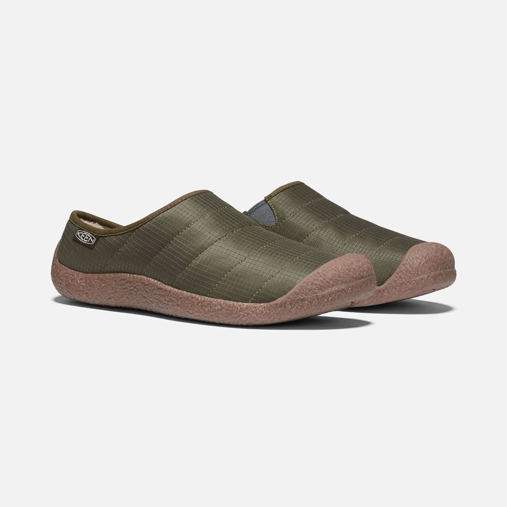 Keen Tofflor Dam Olivgröna - Howser Slide - 372460YXR